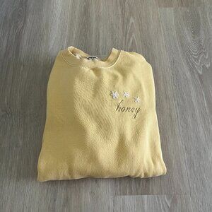 RARE Brandy Melville Honey Sweatshirt